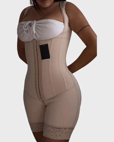 High Compression Tummy Control Hourglass Curve Gridle - Wishe