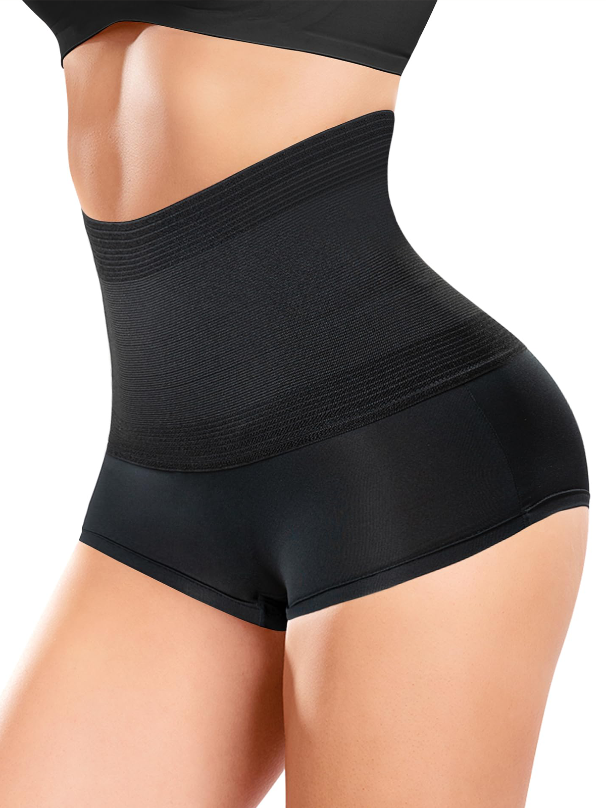 High Waist Flat Tummy Invisible Panties