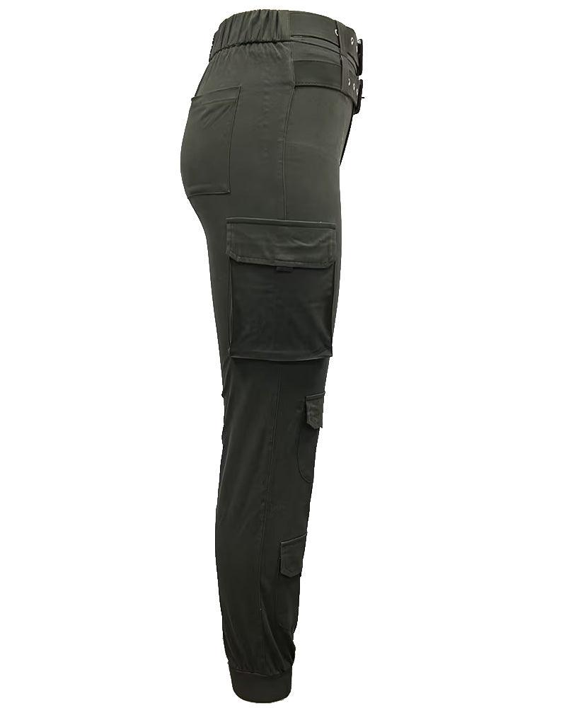 Stretched-Foot Cargo Pants (Pre-Sale)