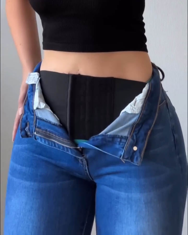 Butt Lift Tummy Control Skinny Jeans Faja