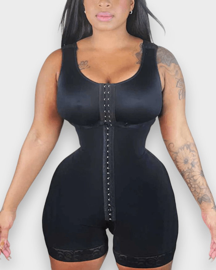 Shapewear For Women Tummy Control Adjustable Breast Support Bodysuit Bodyshaper - Wishe