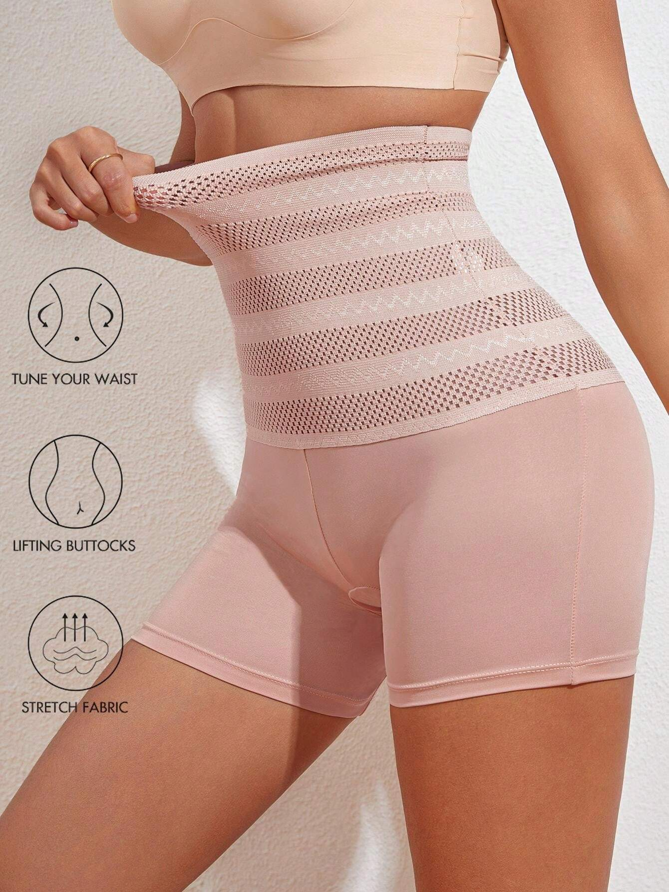 High Waist Tummy Control Butt Lifter Shapewear Panties For Women, Postpartum Body Shaping Underwear