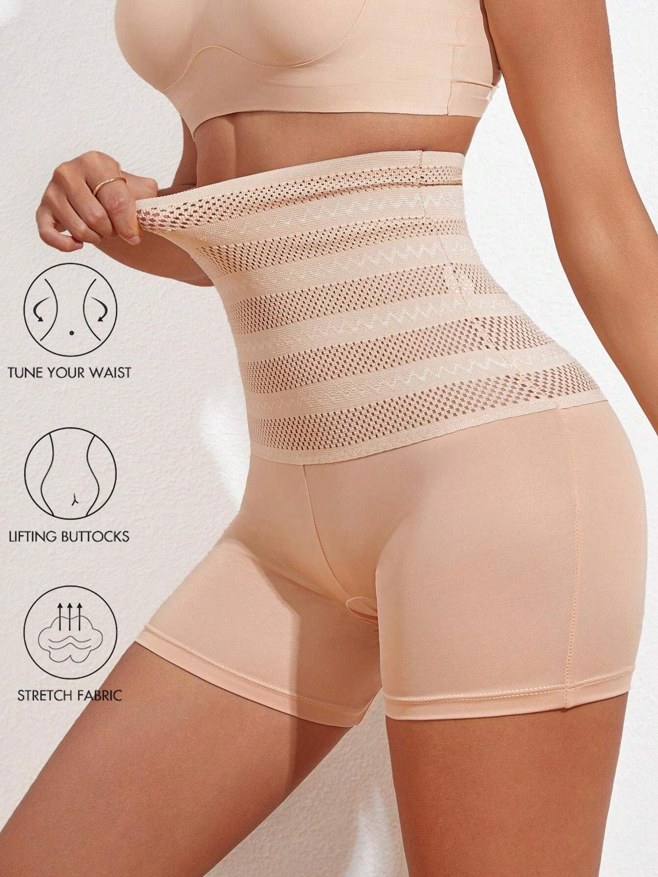 High Waist Tummy Control Butt Lifter Shapewear Panties For Women, Postpartum Body Shaping Underwear