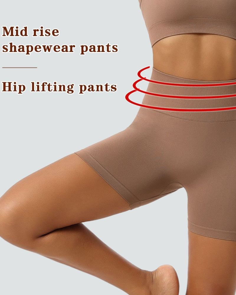 high-waist tummy control pants