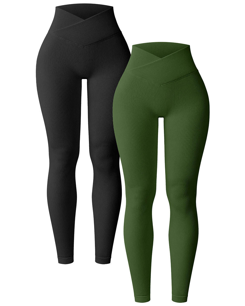 High Waist Cross Over Leggings