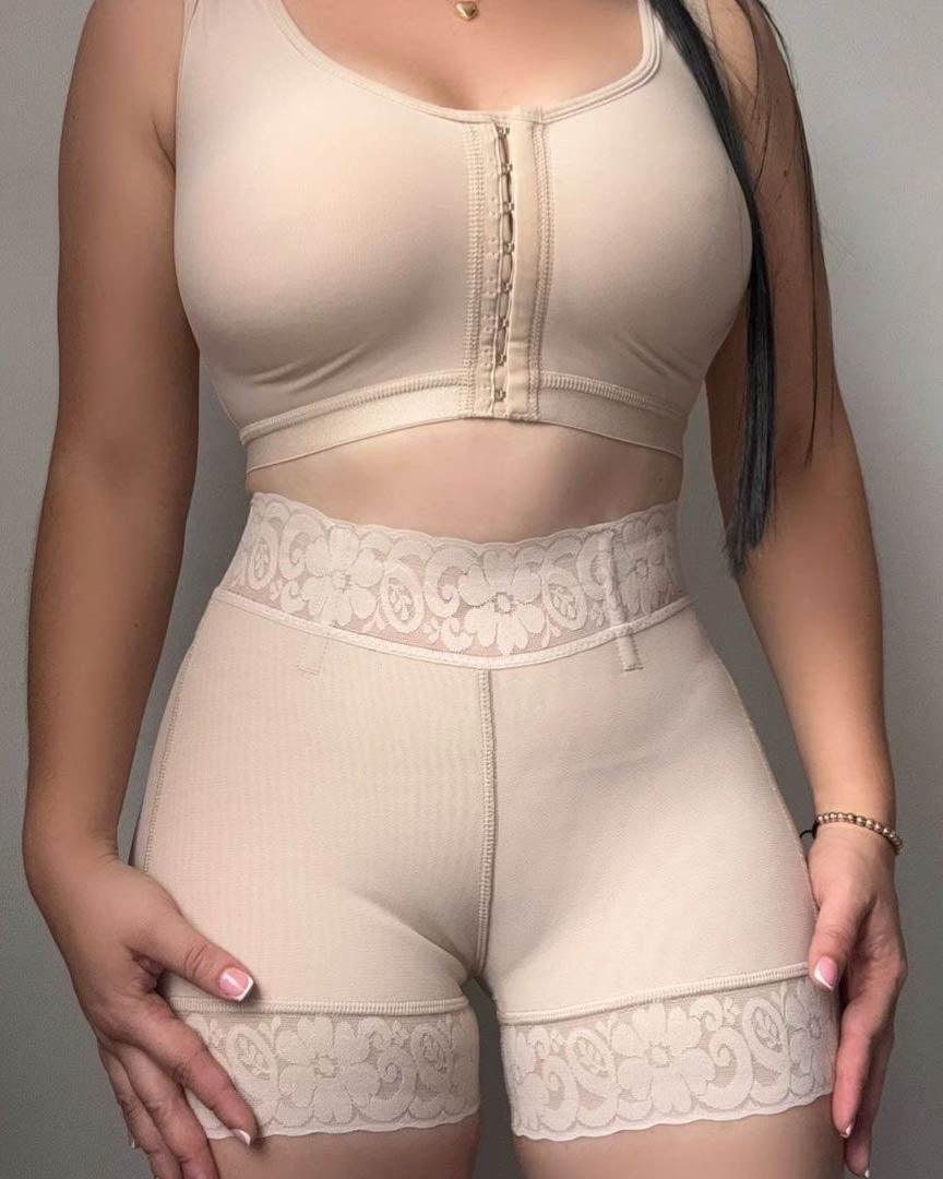 Seamless Peach Butt Shape Control Faja Short