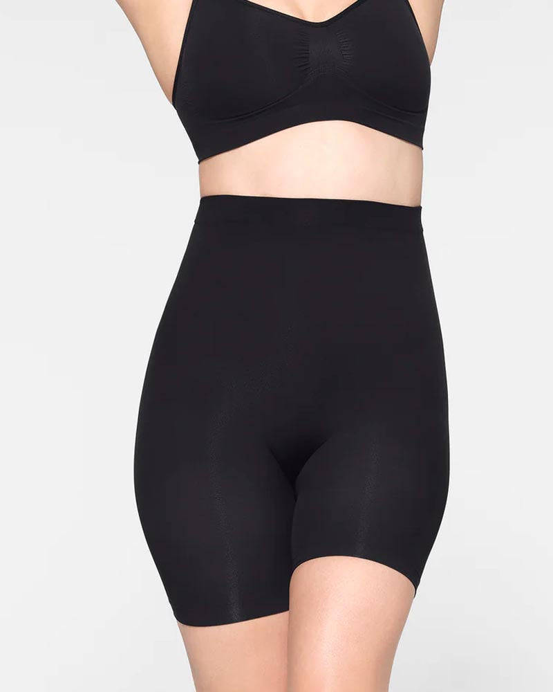 Seamless High Waist Hip-Lifting Shorts