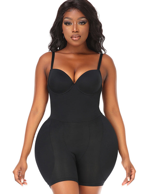 Invisible Paded Hips Bodysuit