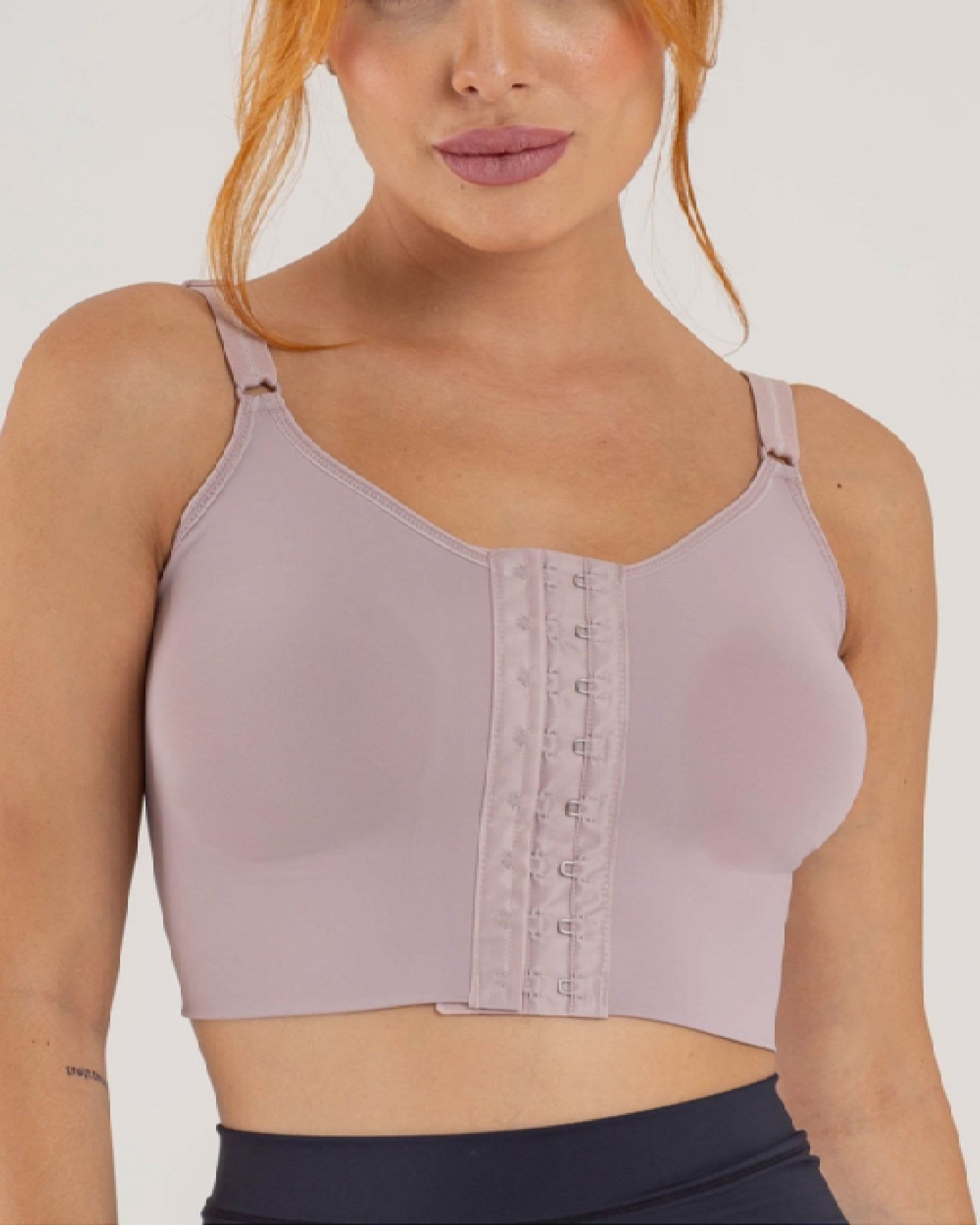 Comfy & Breathable Full Coverage Front Buckle Shape Bra