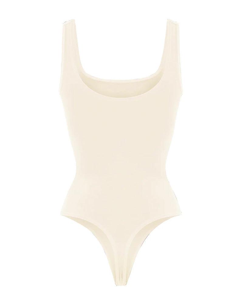 Vest Style Triangle Bodysuit - Wishe