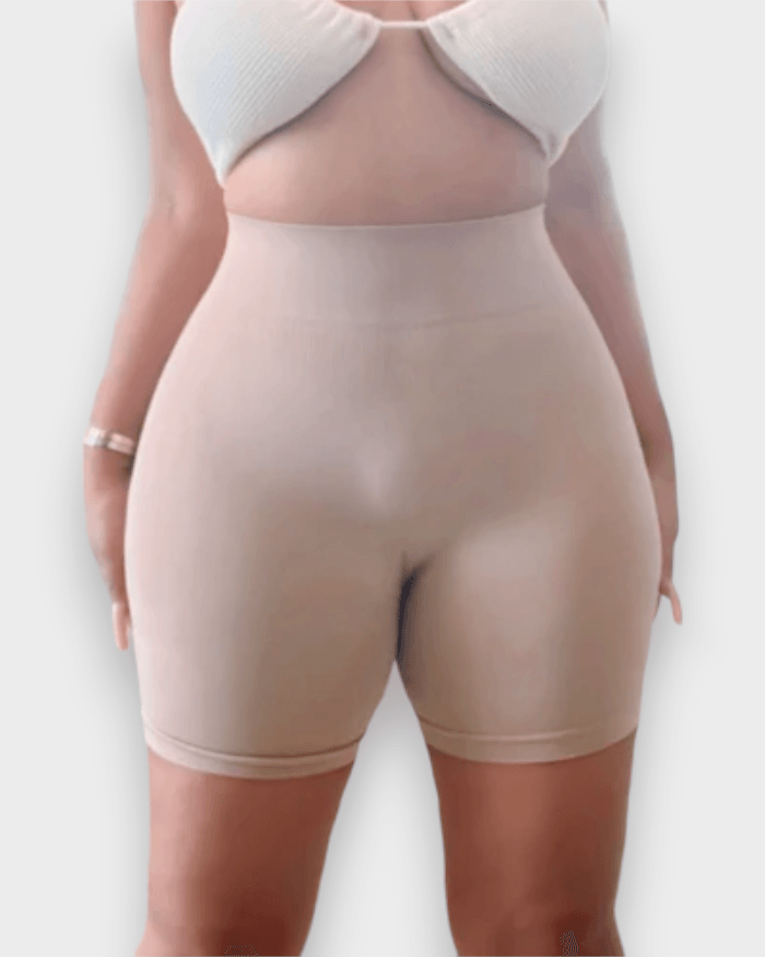 High Waisted Seamless Shorts - Wishe