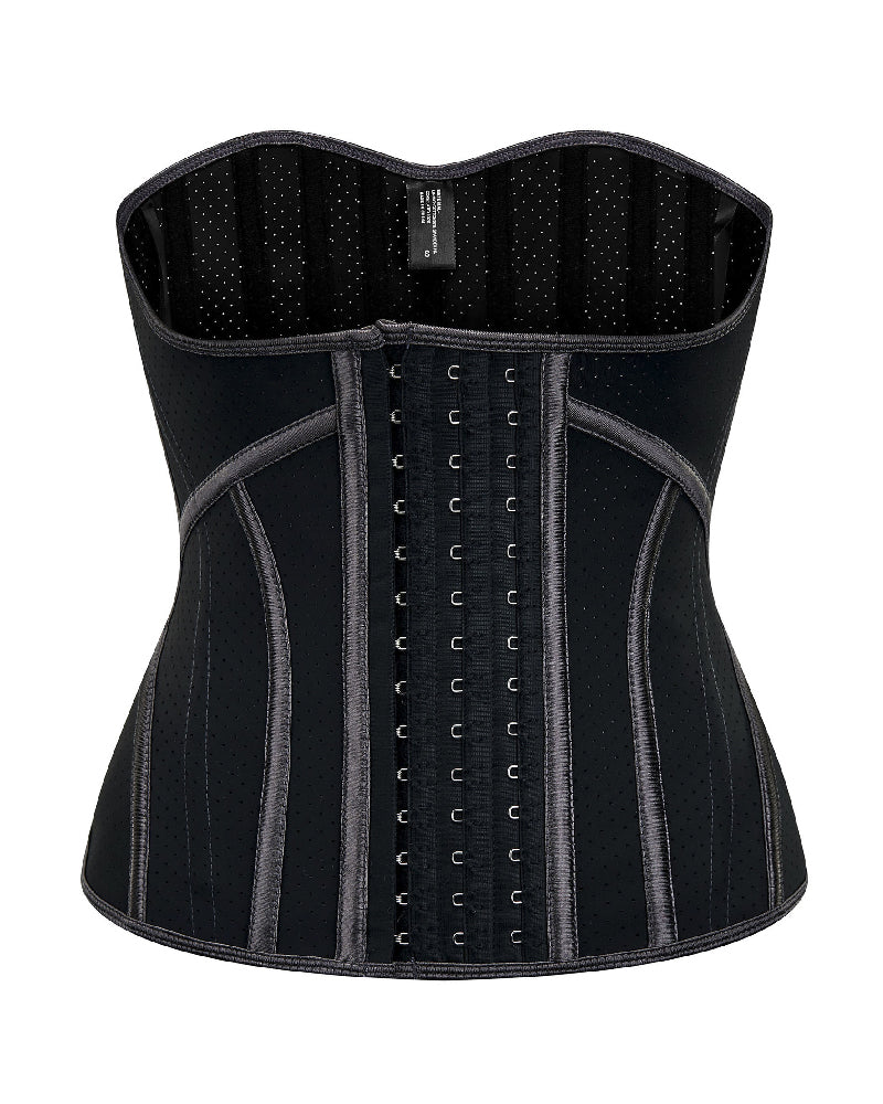 Women's Latex U Shaped Underbust Waist Trainer Tummy Control Sports Hourglass Corset