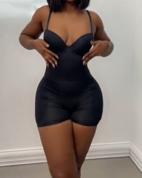 Invisible Paded Hips Bodysuit