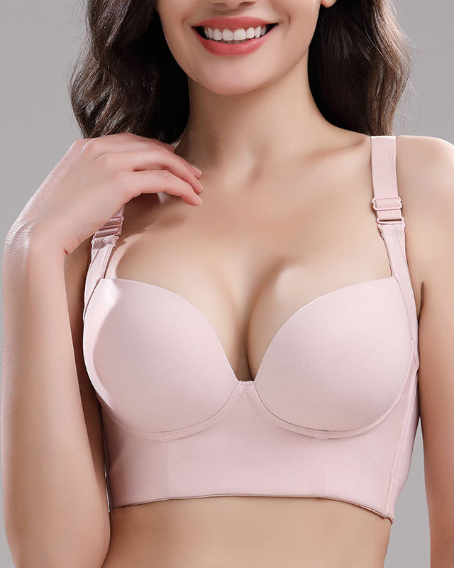 Adjustable Push-Up Underwear Bra