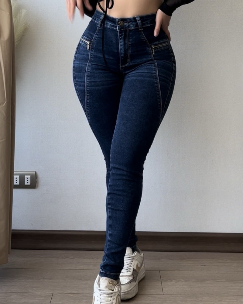 Women's Skinny Cargo Jeans