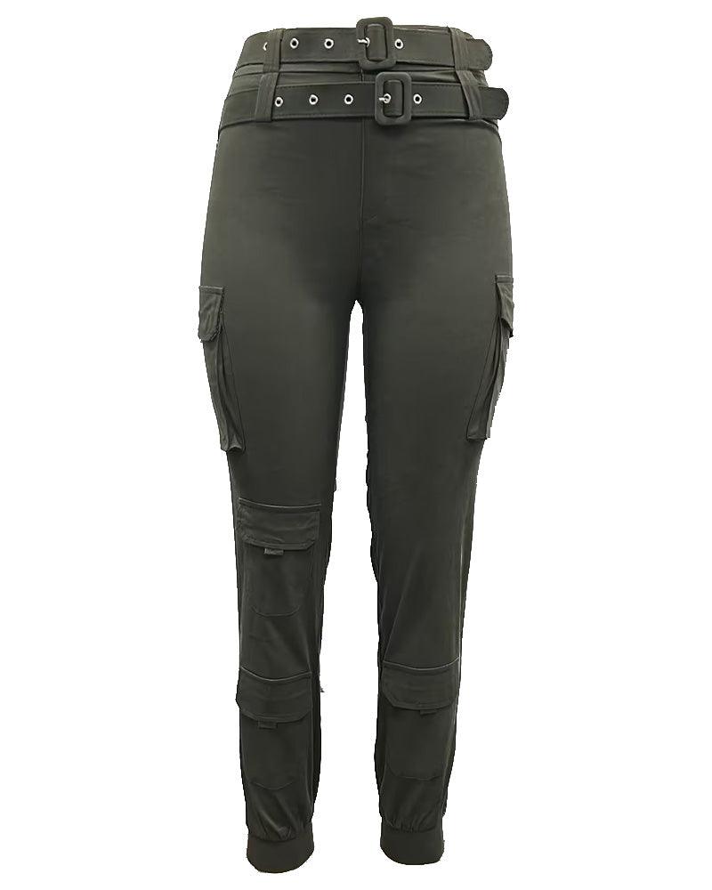 Stretched-Foot Cargo Pants (Pre-Sale)