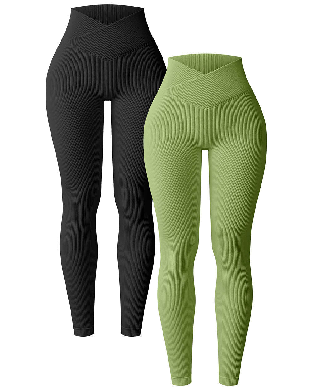 High Waist Cross Over Leggings