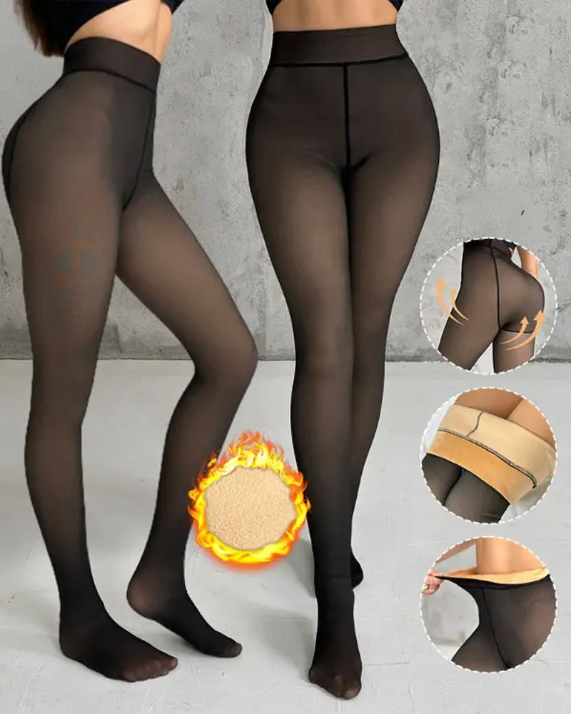 Plush Warm Body Shaping Leggings