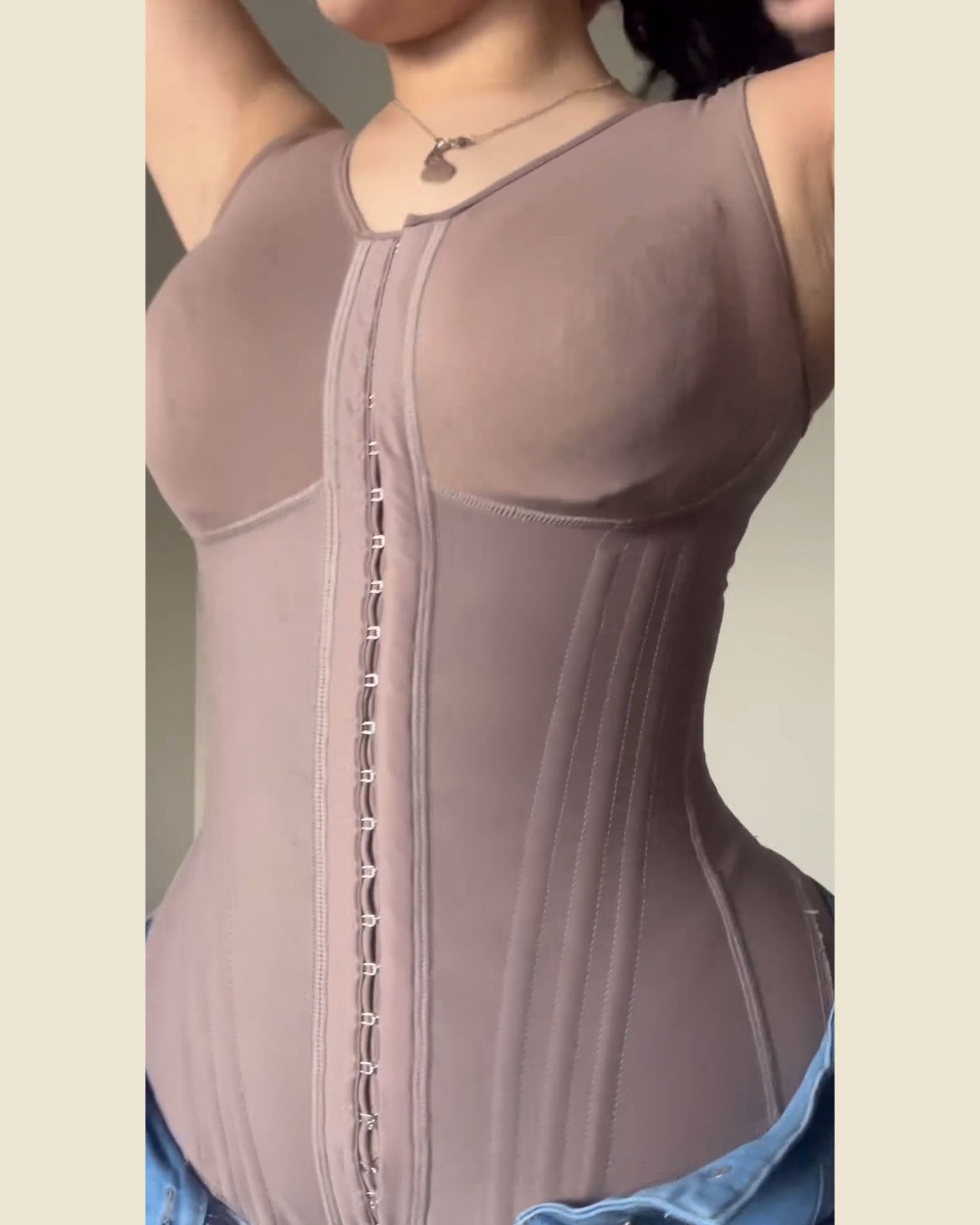 Full Coverage High Compresion Hourglass Body Shape Faja - Stage 3