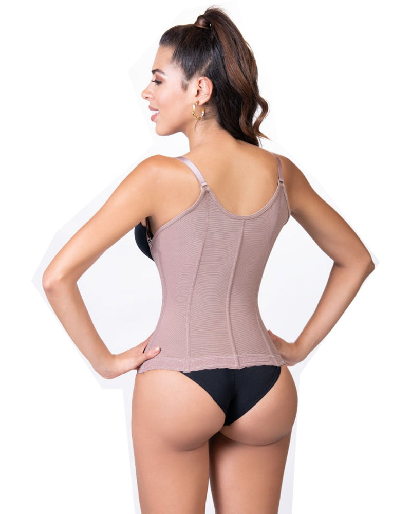 BODY SHAPER 25 STEEL BONES LATEX VEST WAIST TRAINER SLIMMING UNDERWEAR BODSUIT SLIMMING BELT MODELING STRAP SHAPERS