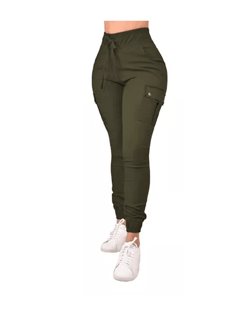 Cropped jogging pants