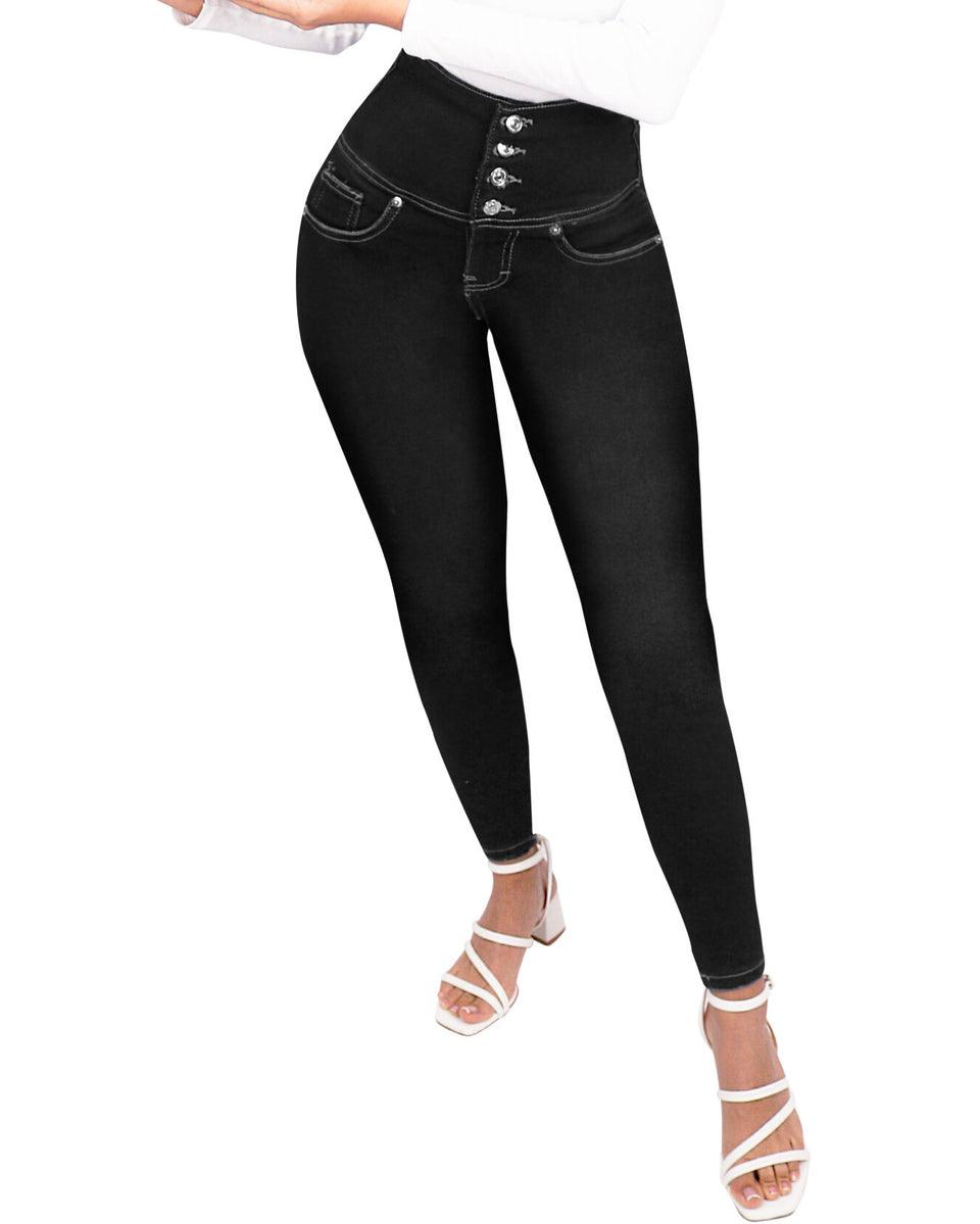 Buy Stretch Butt Ripped Jeans Slim Skinny Butt Lifting Jeans--Seamido