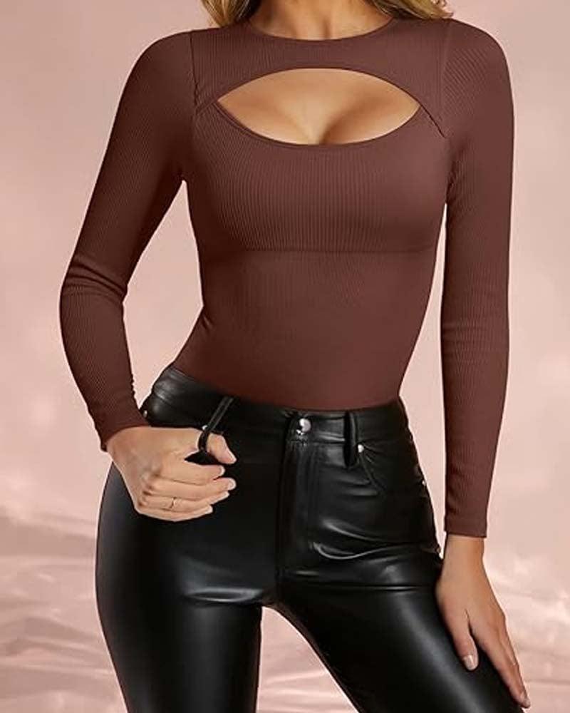 Long Sleeve Ribbed Jumpsuit (Pre-Sale) - Wishe