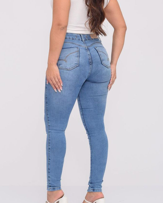 High Waist Slim Butt Lift Jeans