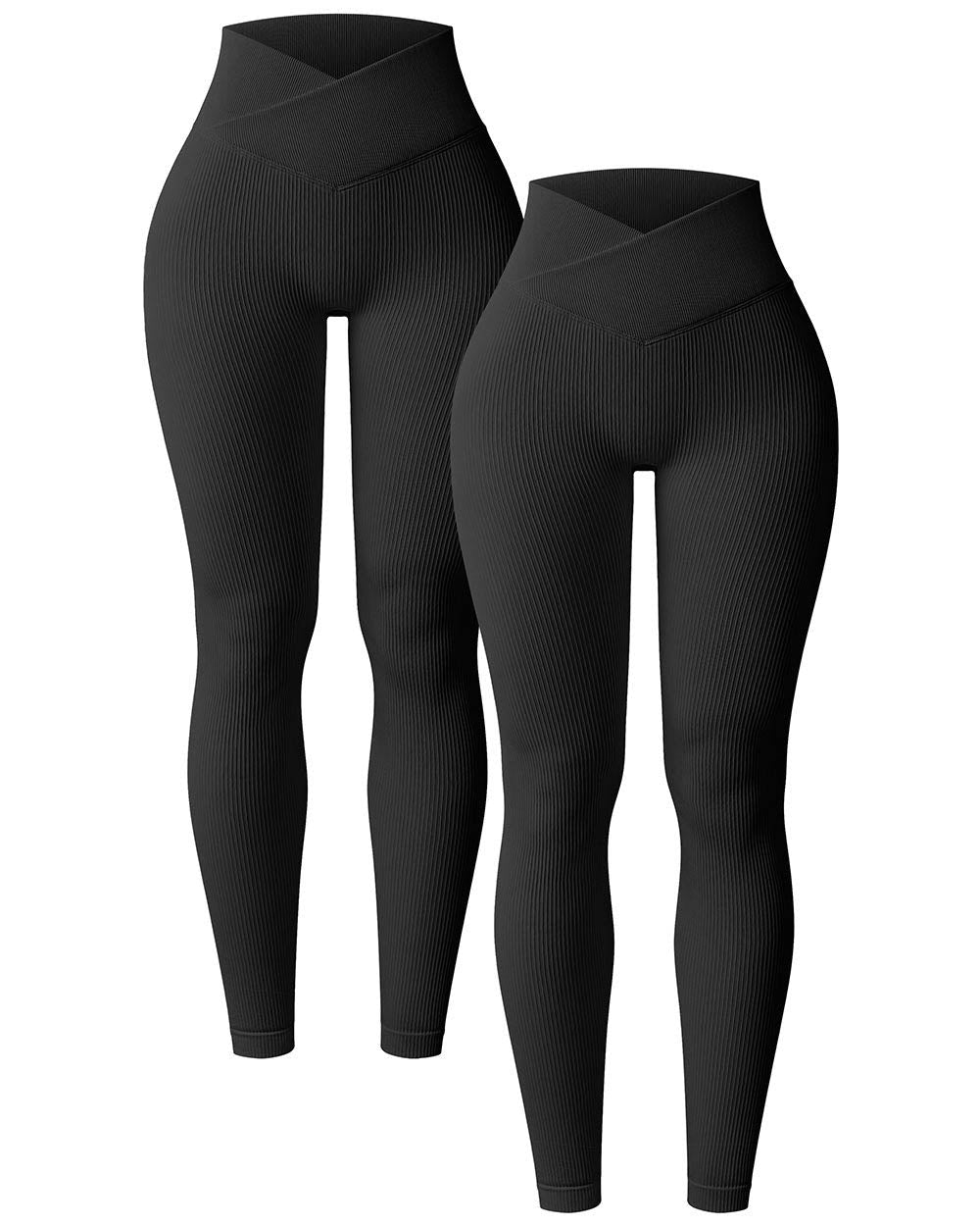 High Waist Cross Over Leggings