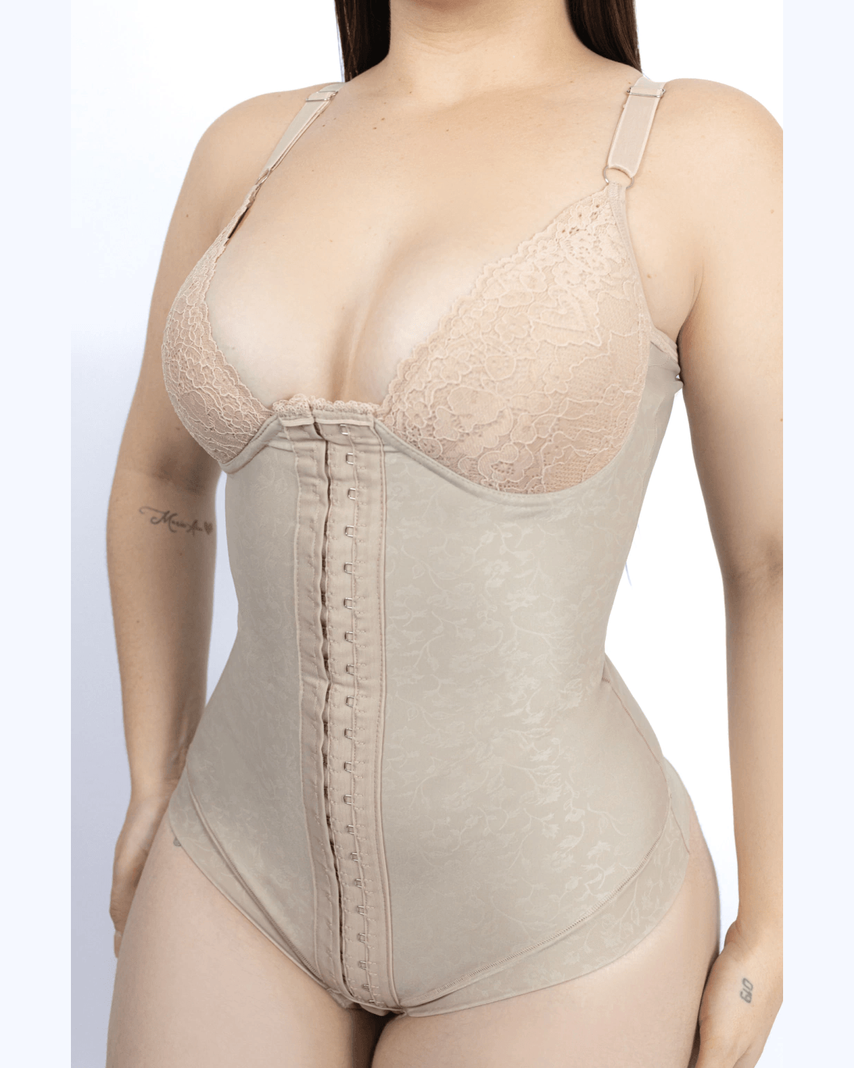 Full Body Hourglass Figure Bodysuit - Wishe