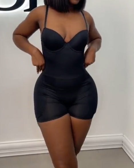 Invisible Paded Hips Bodysuit