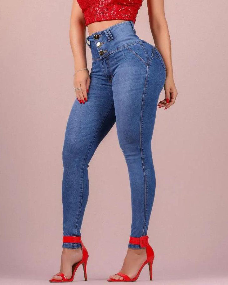 High Rise Skinny Jeans