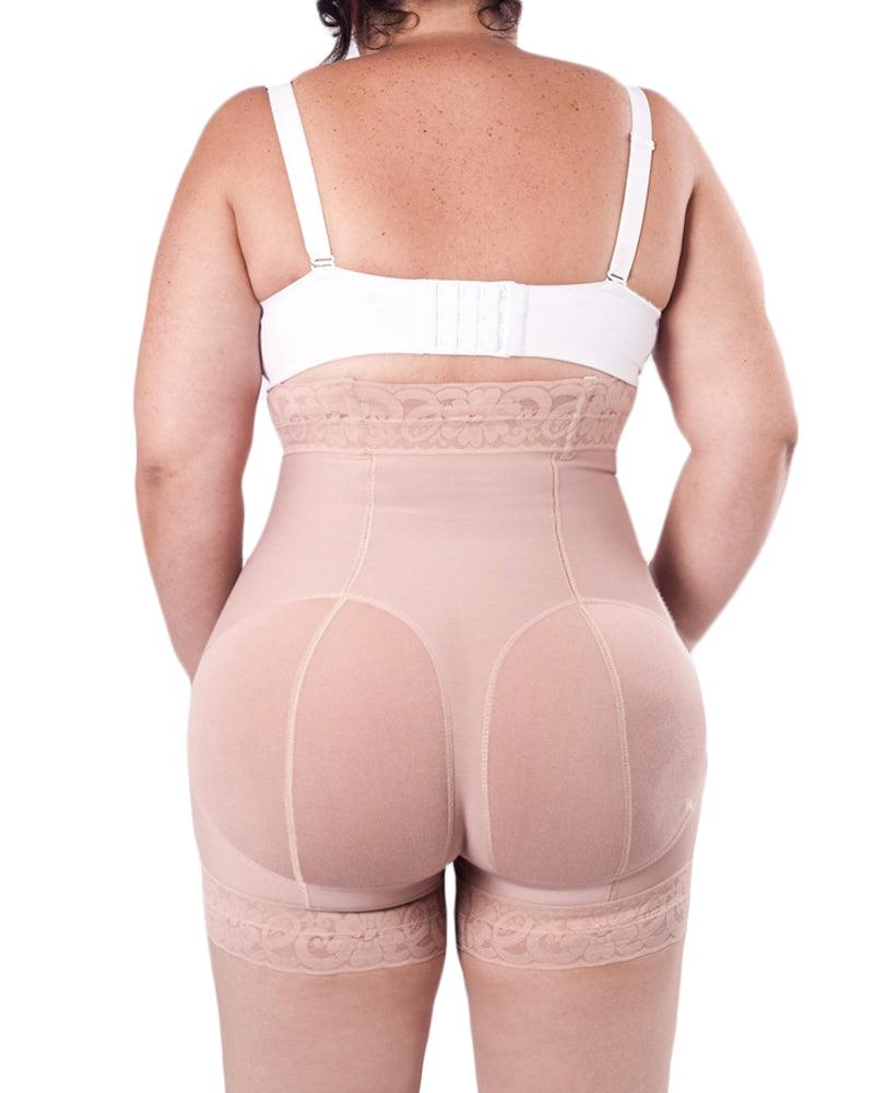 Extra High Waist Short With Zipper - Wishe