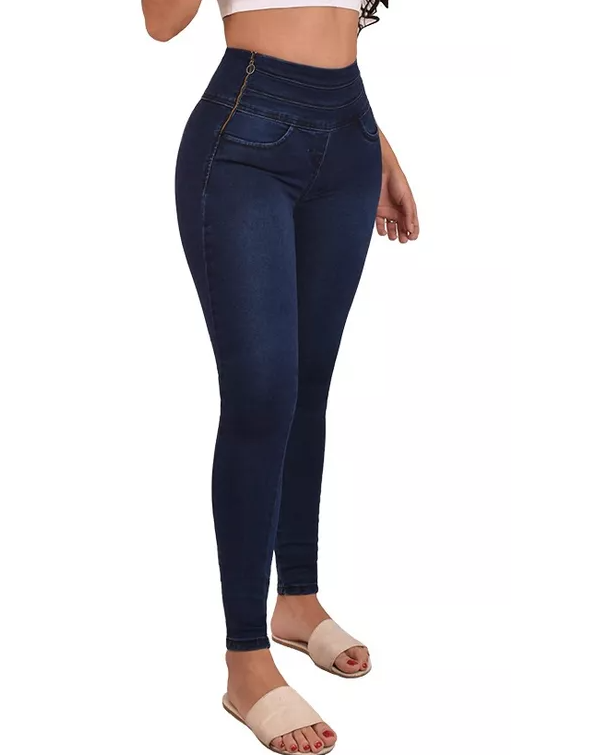 Colombian High Stretch Peach Butt Skinny Jeans