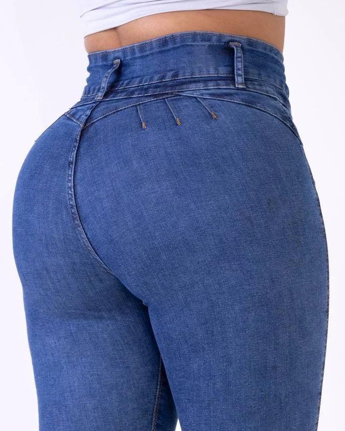 High Rise Skinny Jeans - Wishe