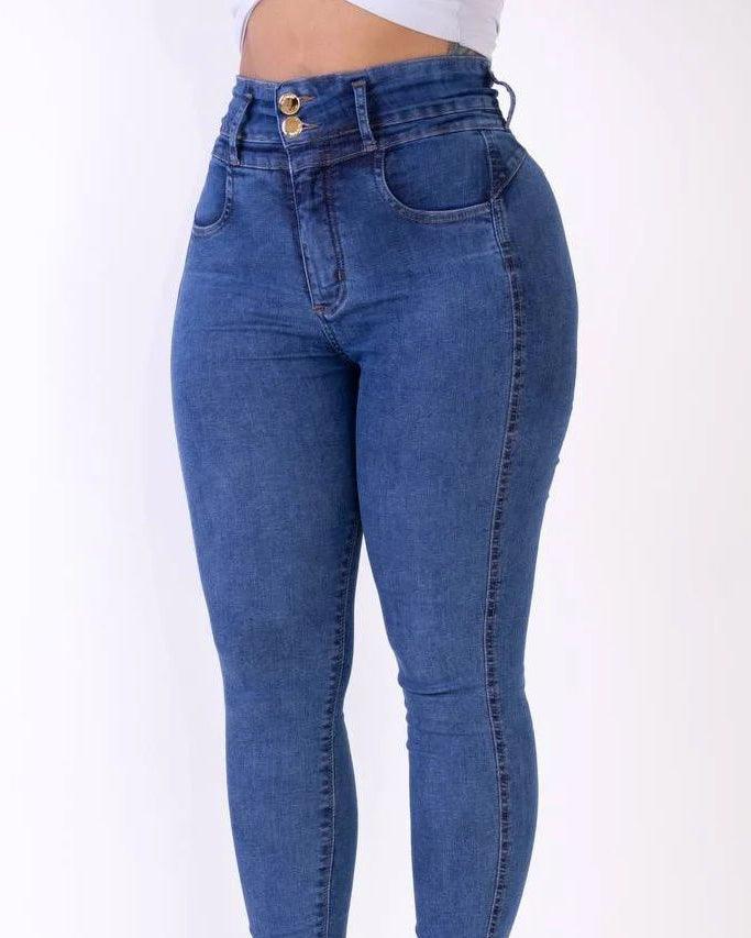 High Rise Skinny Jeans - Wishe