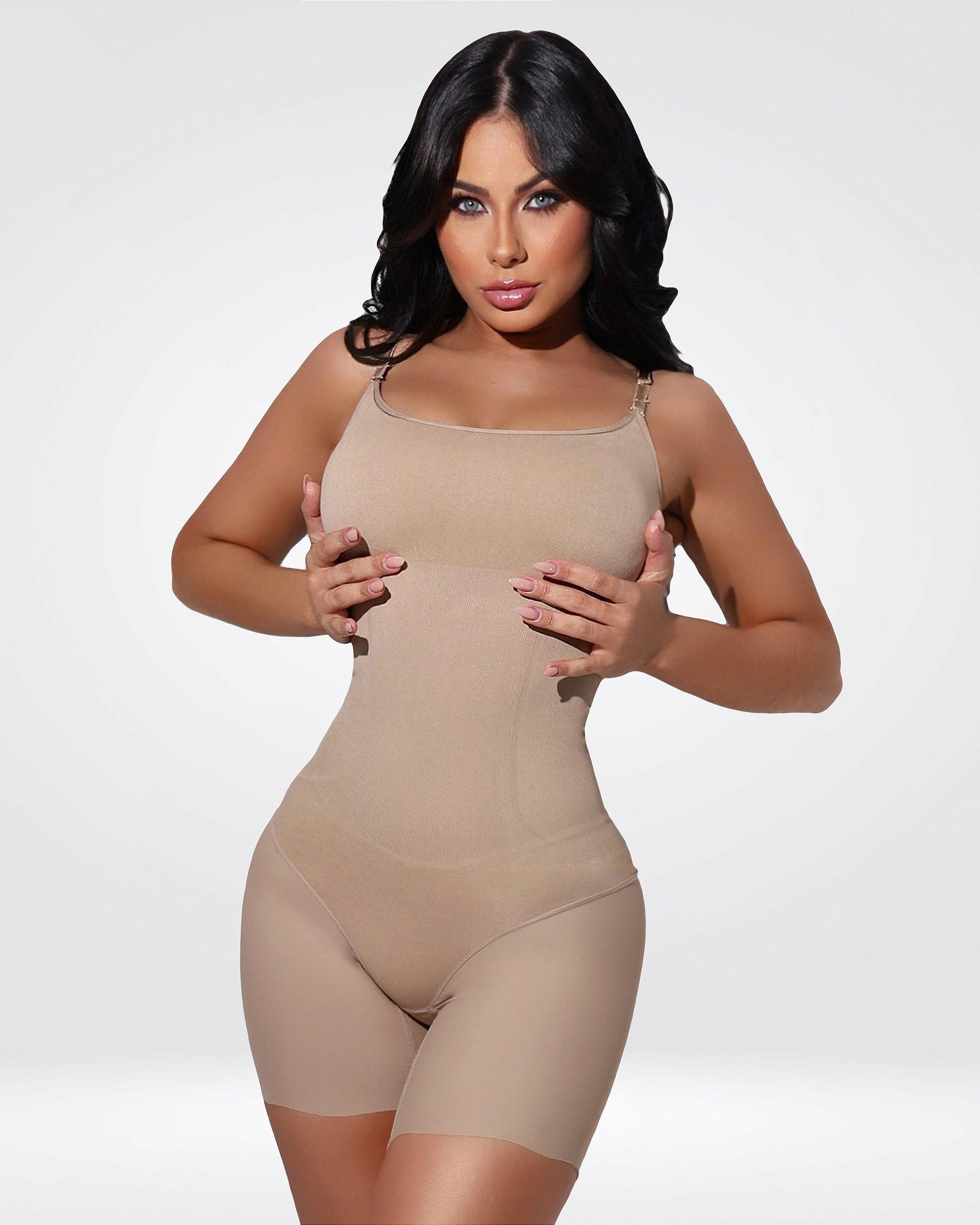 Seamless Jumpsuit With Cup - Wishe