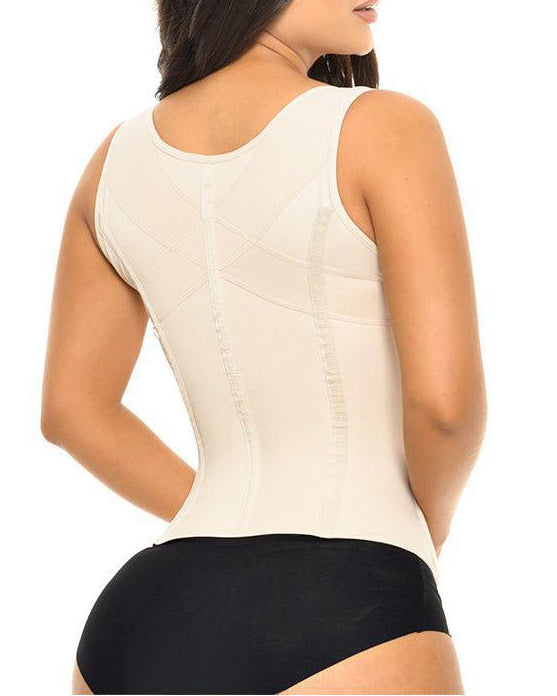 Ultra Waist Girdle With 15 Wheels With Brooches And Closure, Creates Hourglass Silhouette
