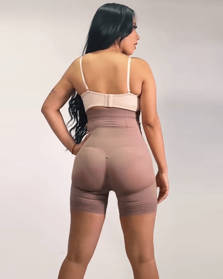Women Butt Lifter (Crotch With Zipper) Seamless Slimming Shorts - Wishe