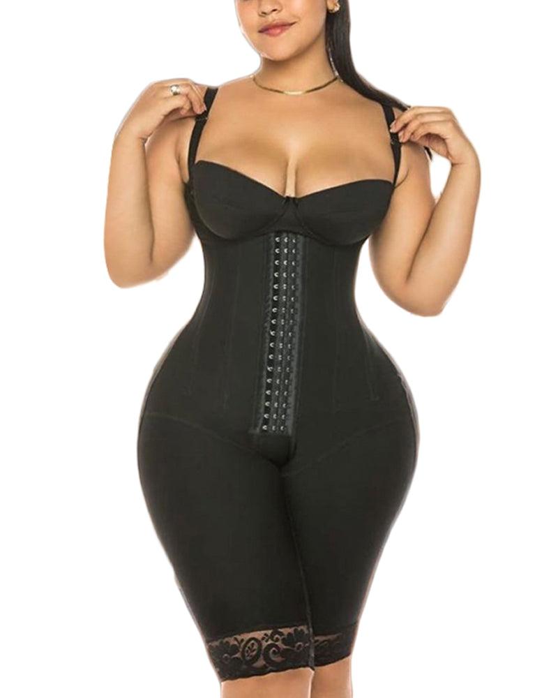 Bodyshaper For Women Full Body Support Compression Open Bust Charming Curves - Wishe