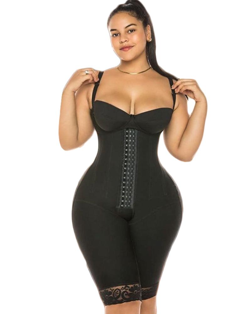 Bodyshaper For Women Full Body Support Compression Open Bust Charming Curves - Wishe