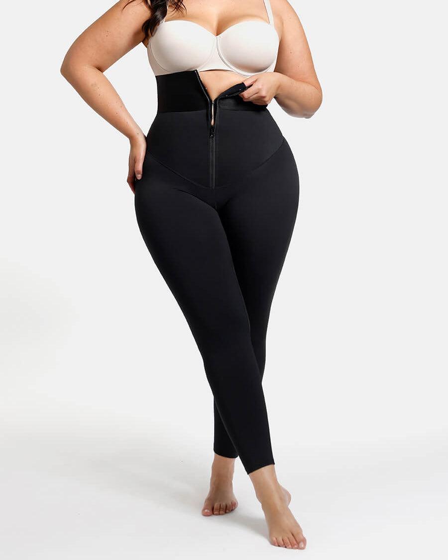 ElasticFuse Waistband Shaping Leggings - Wishe