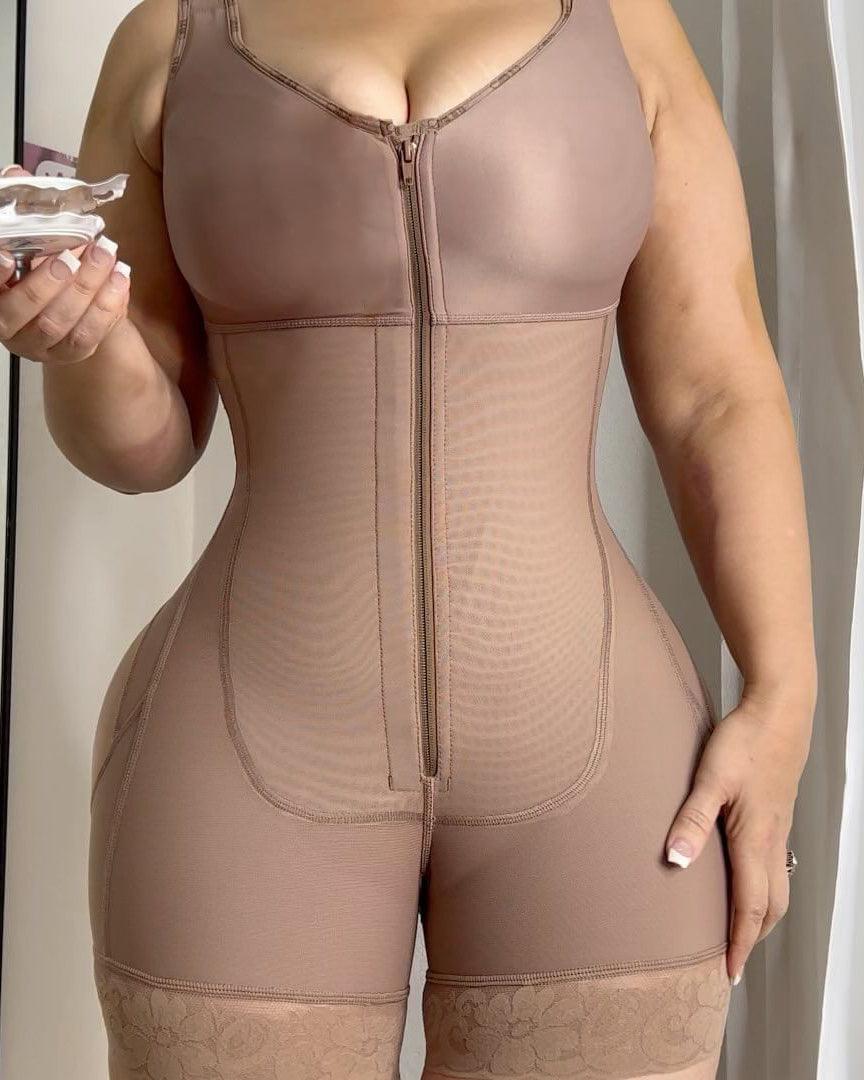 High Control Full Body Zipper Faja - Wishe