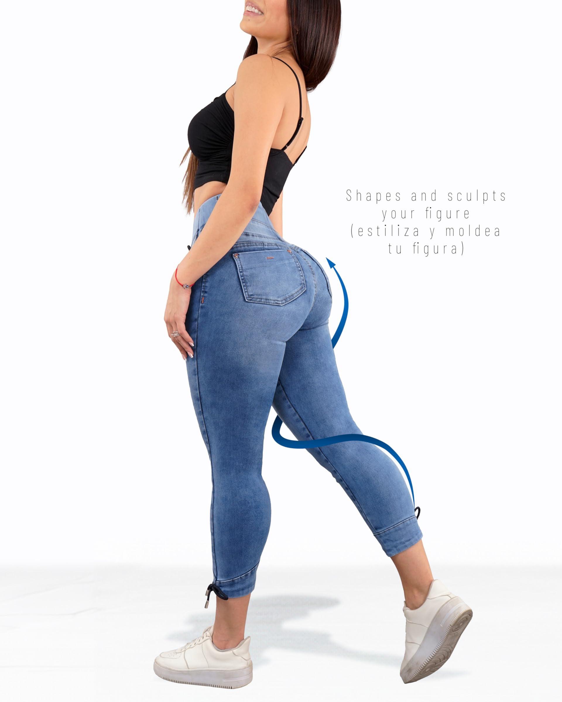 Levanta cola | Butt Lifting Jeans | High Waisted Jeans for Women - Wishe