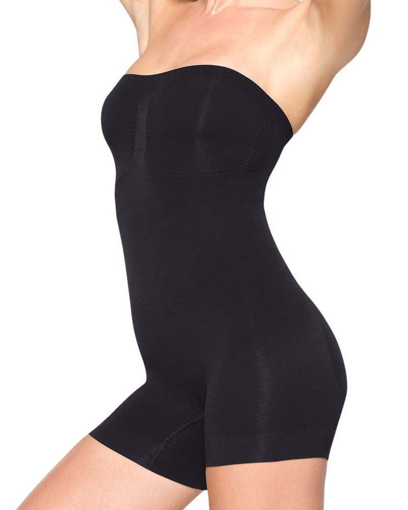 Slimming Bodypiece With Removable Shoulder Strap - Wishe