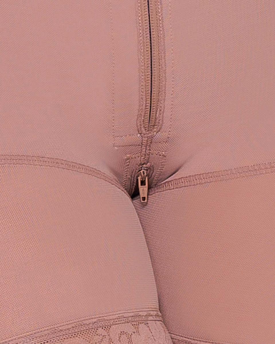 High Control Zipper Faja With Closure - Wishe