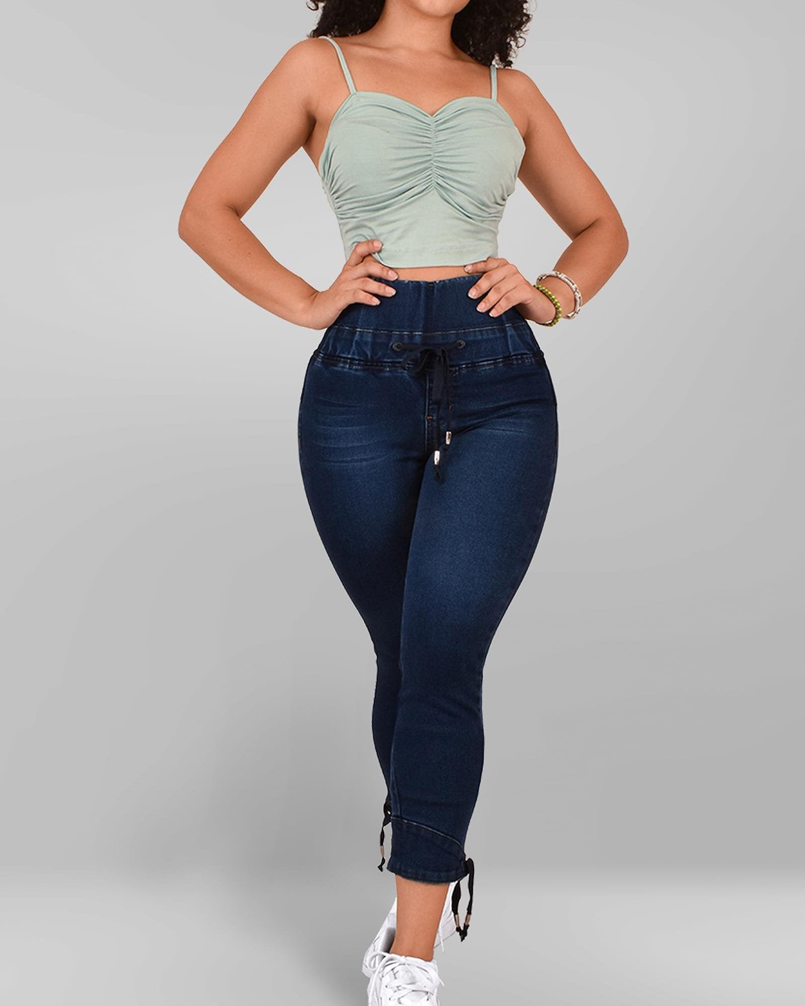 Levanta cola | Butt Lifting Jeans | High Waisted Jeans for Women - Wishe