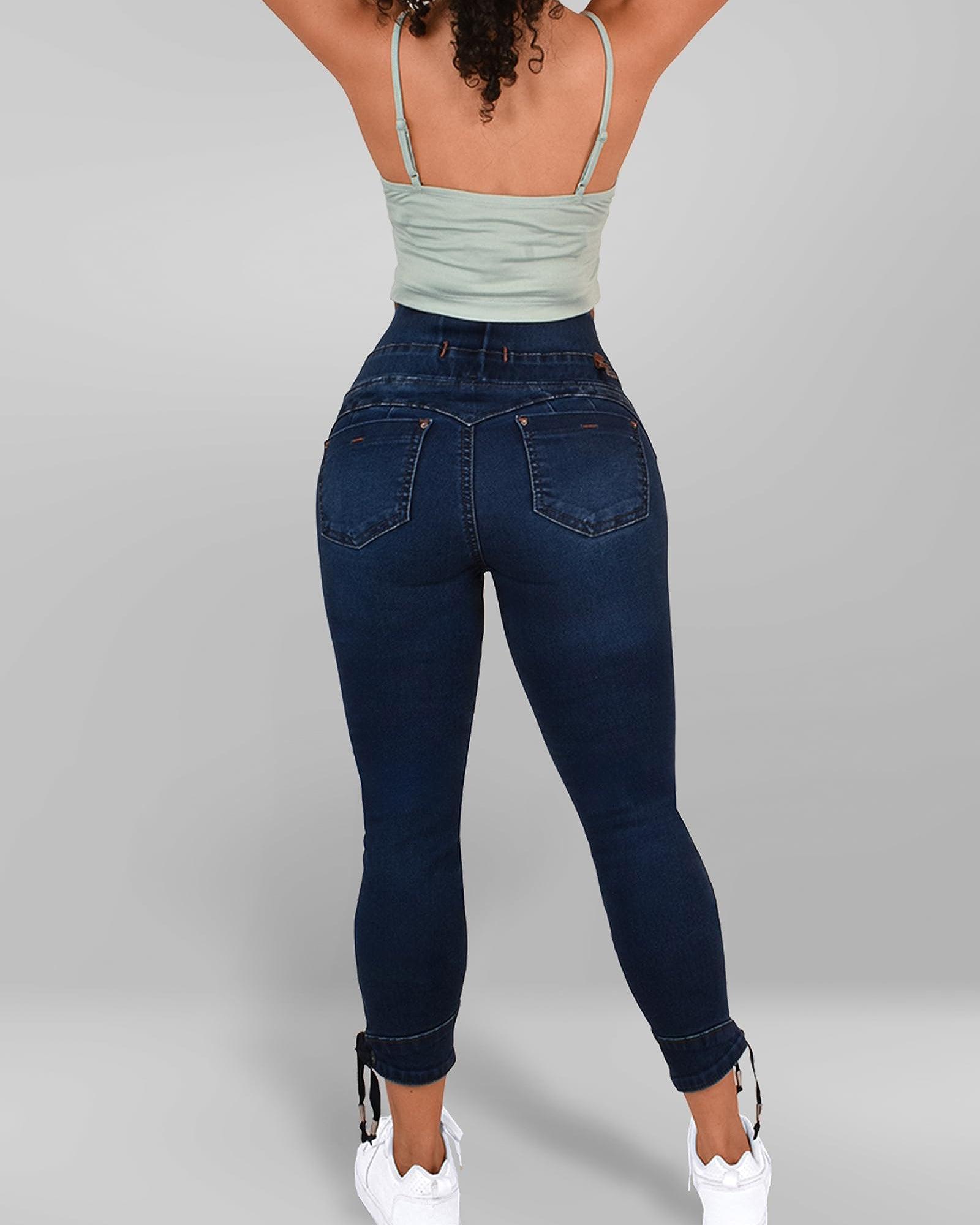 Levanta cola | Butt Lifting Jeans | High Waisted Jeans for Women - Wishe