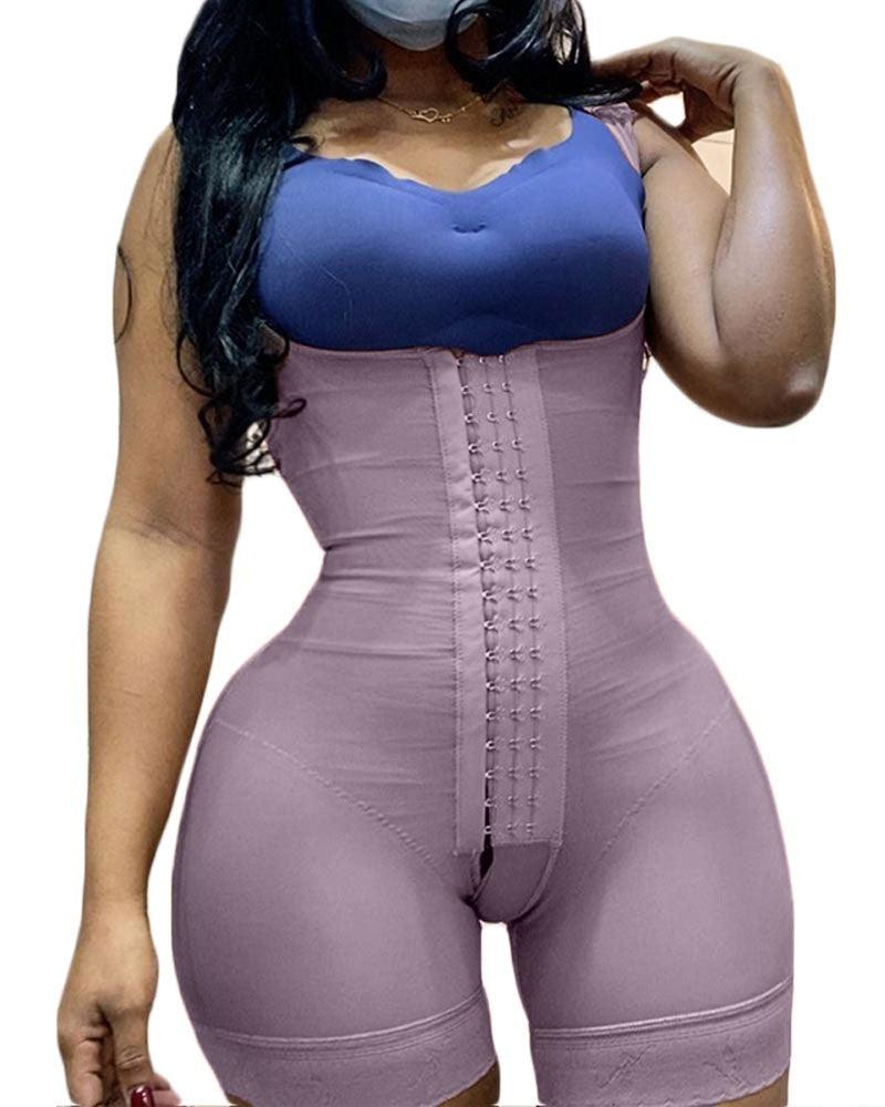 Sculpting & Snatched Full Body Shape Wear Open Bust Tummy Control - Wishe