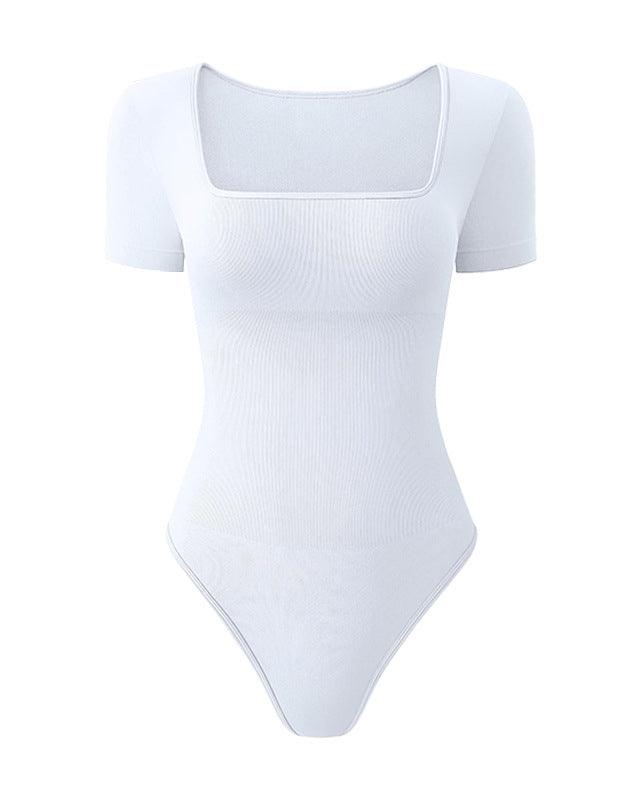 Seamless Hourglass Stretch Fitness Bodysuit - Wishe